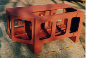 Cast iron housing